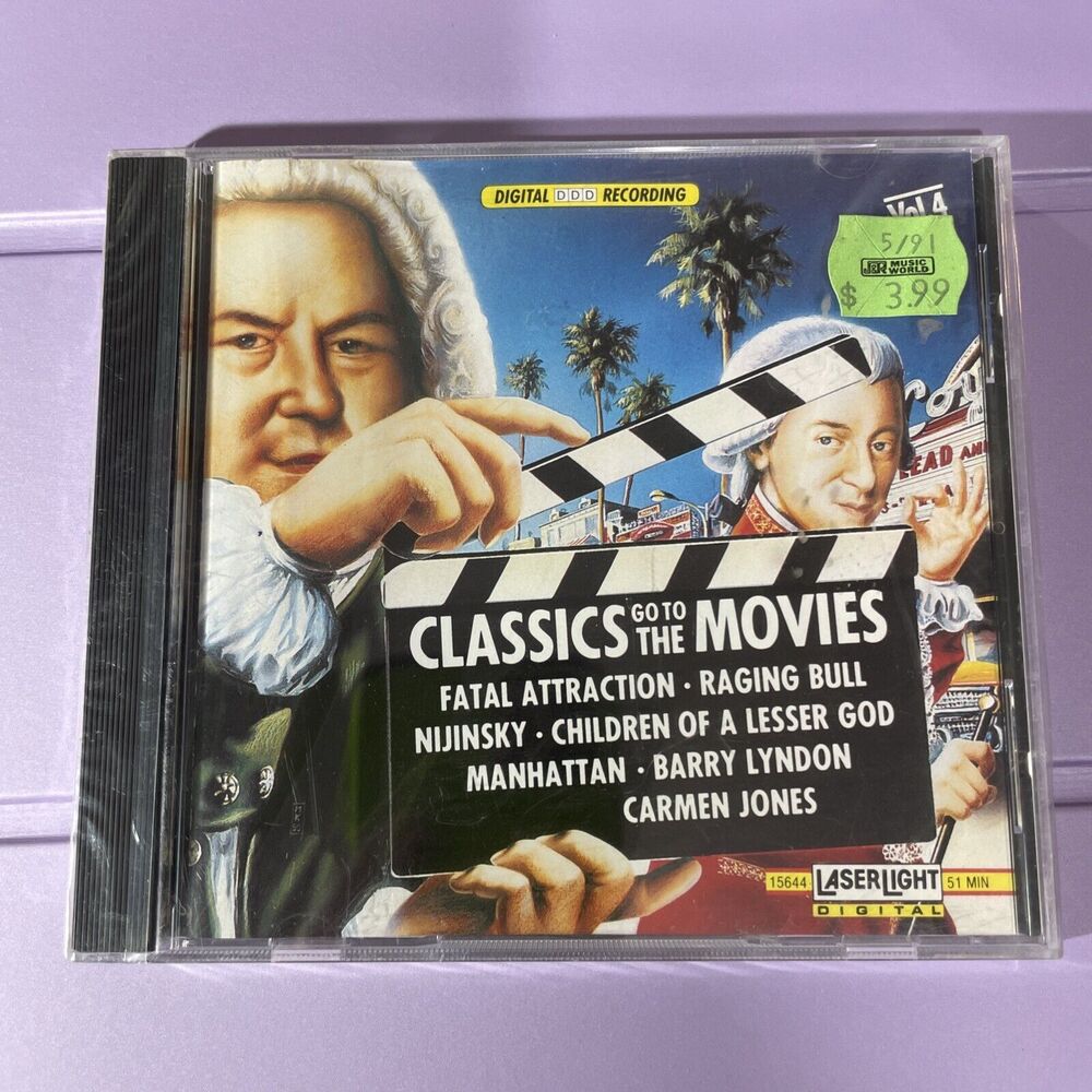New & Factory Sealed Classics Go to the Movies, Vol. 4 by Various Artists CD